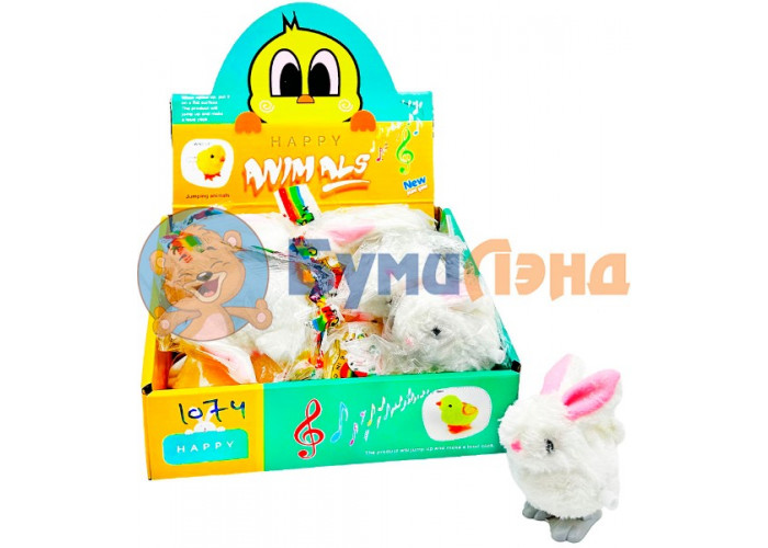 Заводные зайчики, 12 шт
