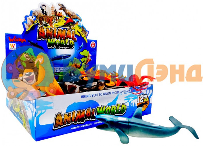 Фигурки Морских животных, 12 шт
